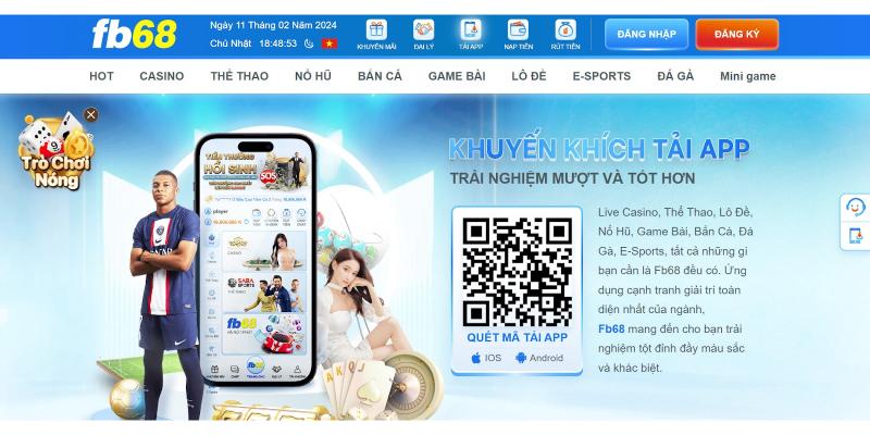 Tải app FB68 - Hướng dẫn tải app trải nghiệm cho người mới